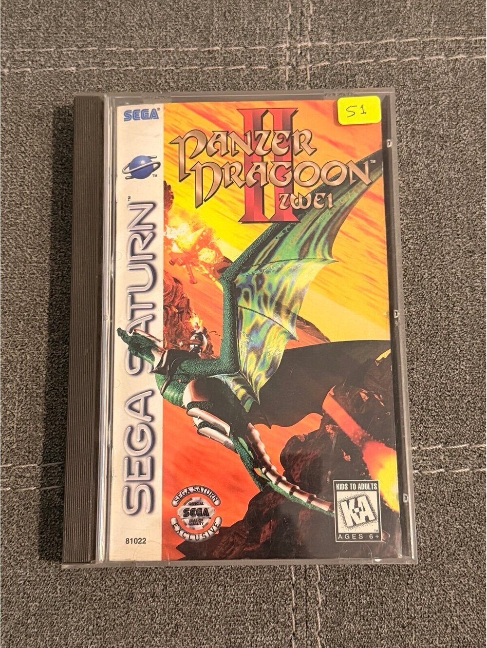 Panzer Dragoon 2 Zwei for Sega Saturn